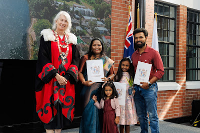 Photo from the HCC NZ Citizenship Ceremony (Morning) held in The Atrium, Wintec/Te Pukenga, Hamilton, Waikato, New Zealand at 10:00am on Monday, 12 February, 2024. Photo: Mike Walen / KeyImagery Photography. Copyright: © Hamilton City Council.