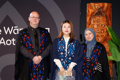Photo from Ceremony 3 of the TWoA Tāmaki Makaurau 2025 Graduations (May 2025) held at the Mangere Arts Centre in Auckland, New Zealand on Tuesdday, 27 May, 2025. Photo by Mike Walen / KeyImagery Photography. Copyright: © 2025 Te Wānanga o Aotearoa.