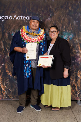 Photo from the TWoA Tāmaki Makaurau 2023 November Graduations (Ceremony 1 @ 1pm), held at the Due Drop Events Centre, Manukau, Auckland, New Zealand on Tuesday, 28 November, 2023. Photo: Mike Walen / KeyImagery Photography. Copyright: © Te Wānanga o Aotearoa.