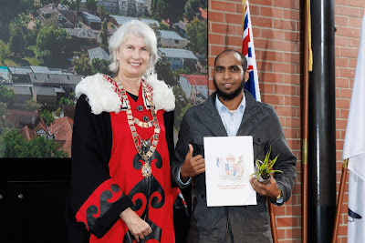 Photo from the HCC NZ Citizenship Ceremony 1 (Morning) held at The Atrium, Wintec/Te Pukenga, Hamilton, Waikato, New Zealand at 10:00am on Monday, 15 April, 2024. Photo: Mike Walen / KeyImagery Photography. Copyright: © Hamilton City Council.