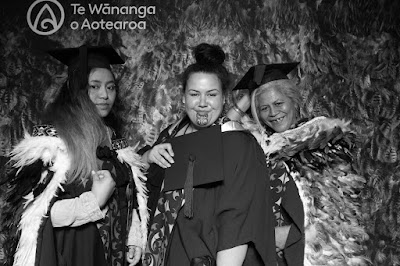 Booth photo from the TWoA Tainui 2021 Graduations (Friday - Ceremony 3),  held at Elim Church, Te Rapa, Hamilton, New Zealand. Taken: Friday 23 April 2021. Photo: InstaBooth / KeyImagery Photography. Copyright: © Te Wānanga o Aotearoa.
