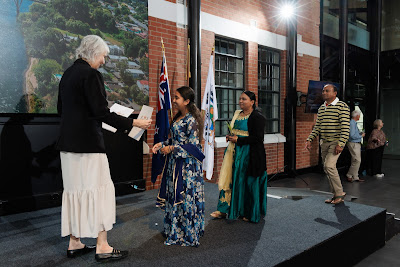 Photo from the HCC NZ Citizenship Ceremony 2 (Afternoon) held at The Atrium, Wintec/Te Pukenga, Hamilton, Waikato, New Zealand at 3:30pm on Monday, 15 April, 2024. Photo: Mike Walen / KeyImagery Photography. Copyright: © Hamilton City Council.