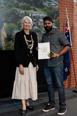 Photo from the HCC NZ Citizenship Ceremony 2 (Afternoon) held at The Atrium, Wintec/Te Pukenga, Hamilton, Waikato, New Zealand at 3:30pm on Monday, 15 April, 2024. Photo: Mike Walen / KeyImagery Photography. Copyright: © Hamilton City Council.