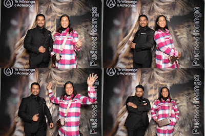 Booth photo from the TWoA Waiariki 2024 Graduations (Whakatāne), held at the Baptist Church, Whakatāne, Bay of Plenty, New Zealand on Wednesday, 15 May, 2024. Photo: InstaBooth by KeyImagery Photography. Copyright: © Te Wānanga o Aotearoa.