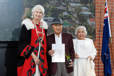 Photo from the HCC NZ Citizenship Ceremony 1 (Morning) held at The Atrium, Wintec/Te Pukenga, Hamilton, Waikato, New Zealand at 10:00am on Monday, 15 April, 2024. Photo: Mike Walen / KeyImagery Photography. Copyright: © Hamilton City Council.