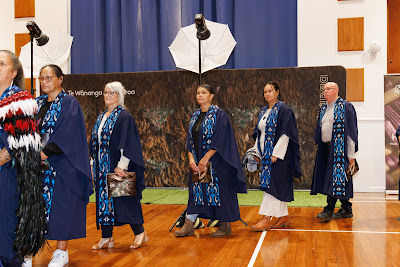 Photo from the TWoA Te Tai Tokerau (Kaikohe) 2025 Graduation held at the War Memorial Hall in Kaikohe, Northland, New Zealand on Tuesday, 15 April, 2025. Photo by Mike Walen / KeyImagery Photography. Copyright: © 2025 Te Wānanga o Aotearoa.