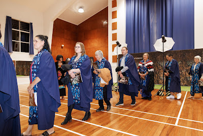 Photo from the TWoA Te Tai Tokerau (Kaikohe) 2025 Graduation held at the War Memorial Hall in Kaikohe, Northland, New Zealand on Tuesday, 15 April, 2025. Photo by Mike Walen / KeyImagery Photography. Copyright: © 2025 Te Wānanga o Aotearoa.