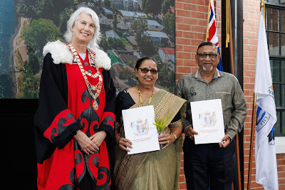 Photo from the HCC NZ Citizenship Ceremony (Afternoon) held in The Atrium, Wintec/Te Pukenga, Hamilton, Waikato, New Zealand at 3:30pm on Monday, 12 February, 2024. Photo: Mike Walen / KeyImagery Photography. Copyright: © Hamilton City Council.