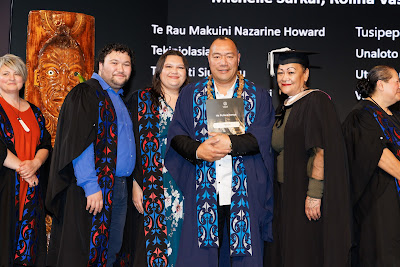 Photo from Ceremony 5 of the TWoA Tāmaki Makaurau 2025 Graduations (May 2025) held at the Mangere Arts Centre in Auckland, New Zealand on Tuesday, 27 May, 2025. Photo by Mike Walen / KeyImagery Photography. Copyright: © 2025 Te Wānanga o Aotearoa.