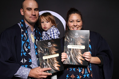 Photo from the TWoA Tainui 2018 Graduations (Ceremony 1),  held at Hamilton Boys' High School, Hamilton, New Zealand. Taken: Thursday 19 April 2018. Photo: InstaBooth by KeyImagery. Copyright: © Te Wananga o Aotearoa.