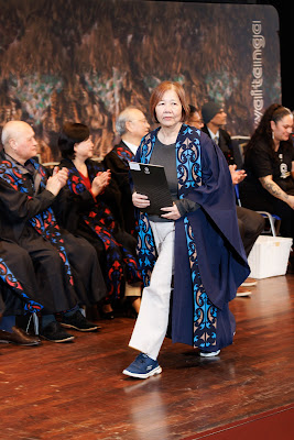 Photo from the TWoA Tāmaki Makaurau 2023 Graduations (Ceremony 3 @ 8pm), held at the Due Drop Events Centre, Manukau, Auckland, New Zealand on Wednesday, 7 June, 2023. Photo: Mike Walen / KeyImagery Photography. Copyright: © Te Wānanga o Aotearoa.