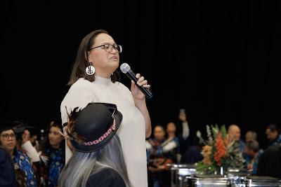 Photo from the TWoA Tainui 2024 Graduations (Ceremony 2 @ 2pm), held at the Claudelands Event Centre in Hamilton, Waikato, New Zealand on Tuesday, 23 April, 2024. Photo: Mike Walen / KeyImagery Photography. Copyright: © Te Wānanga o Aotearoa.