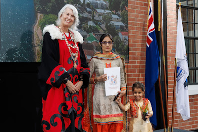 Photo from the HCC NZ Citizenship Ceremony (Afternoon) held in The Atrium, Wintec/Te Pukenga, Hamilton, Waikato, New Zealand at 3:30pm on Monday, 12 February, 2024. Photo: Mike Walen / KeyImagery Photography. Copyright: © Hamilton City Council.