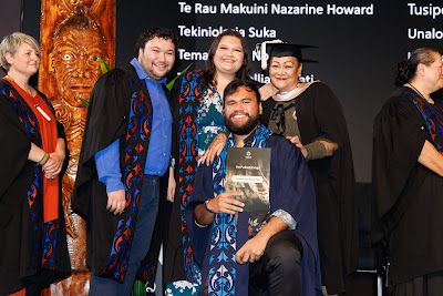 Photo from Ceremony 5 of the TWoA Tāmaki Makaurau 2025 Graduations (May 2025) held at the Mangere Arts Centre in Auckland, New Zealand on Tuesday, 27 May, 2025. Photo by Mike Walen / KeyImagery Photography. Copyright: © 2025 Te Wānanga o Aotearoa.
