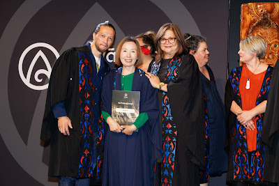 Photo from Ceremony 5 of the TWoA Tāmaki Makaurau 2025 Graduations (May 2025) held at the Mangere Arts Centre in Auckland, New Zealand on Tuesday, 27 May, 2025. Photo by Mike Walen / KeyImagery Photography. Copyright: © 2025 Te Wānanga o Aotearoa.