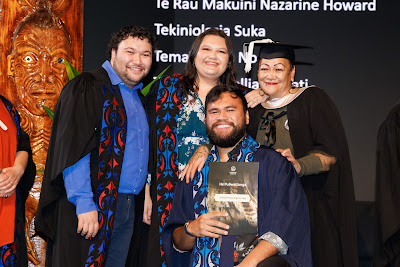 Photo from Ceremony 5 of the TWoA Tāmaki Makaurau 2025 Graduations (May 2025) held at the Mangere Arts Centre in Auckland, New Zealand on Tuesday, 27 May, 2025. Photo by Mike Walen / KeyImagery Photography. Copyright: © 2025 Te Wānanga o Aotearoa.