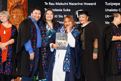 Photo from Ceremony 5 of the TWoA Tāmaki Makaurau 2025 Graduations (May 2025) held at the Mangere Arts Centre in Auckland, New Zealand on Tuesday, 27 May, 2025. Photo by Mike Walen / KeyImagery Photography. Copyright: © 2025 Te Wānanga o Aotearoa.