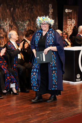 Photo from the TWoA Tāmaki Makaurau 2023 Graduations (Ceremony 3 @ 8pm), held at the Due Drop Events Centre, Manukau, Auckland, New Zealand on Wednesday, 7 June, 2023. Photo: Mike Walen / KeyImagery Photography. Copyright: © Te Wānanga o Aotearoa.