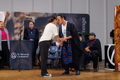 Photo from the TWoA Te Tai Tokerau (Kaikohe) 2025 Graduation held at the War Memorial Hall in Kaikohe, Northland, New Zealand on Tuesday, 15 April, 2025. Photo by Mike Walen / KeyImagery Photography. Copyright: © 2025 Te Wānanga o Aotearoa.