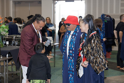 Photo from the TWoA Tainui 2024 Graduations (Ceremony 2 @ 2pm), held at the Claudelands Event Centre in Hamilton, Waikato, New Zealand on Tuesday, 23 April, 2024. Photo: Mike Walen / KeyImagery Photography. Copyright: © Te Wānanga o Aotearoa.