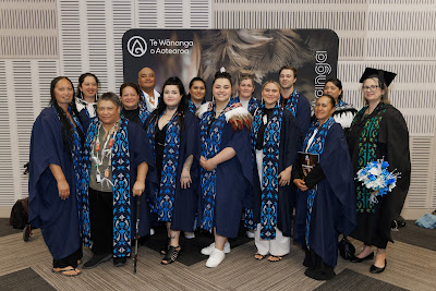 Photo from the TWoA Tainui 2024 Graduations (Ceremony 2 @ 2pm), held at the Claudelands Event Centre in Hamilton, Waikato, New Zealand on Tuesday, 23 April, 2024. Photo: Mike Walen / KeyImagery Photography. Copyright: © Te Wānanga o Aotearoa.