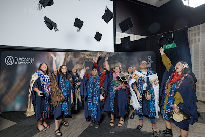 Photo from the TWoA Tainui 2024 Graduations (Ceremony 2 @ 2pm), held at the Claudelands Event Centre in Hamilton, Waikato, New Zealand on Tuesday, 23 April, 2024. Photo: Mike Walen / KeyImagery Photography. Copyright: © Te Wānanga o Aotearoa.