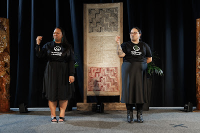 Photo from the TWoA Tainui 2024 Graduations (Ceremony 2 @ 2pm), held at the Claudelands Event Centre in Hamilton, Waikato, New Zealand on Tuesday, 23 April, 2024. Photo: Mike Walen / KeyImagery Photography. Copyright: © Te Wānanga o Aotearoa.