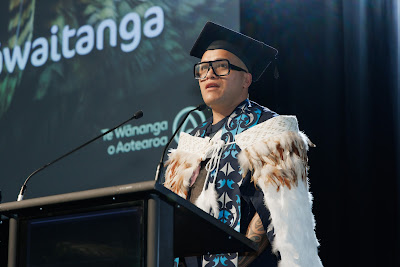 Photo from the TWoA Tainui 2024 Graduations (Ceremony 2 @ 2pm), held at the Claudelands Event Centre in Hamilton, Waikato, New Zealand on Tuesday, 23 April, 2024. Photo: Mike Walen / KeyImagery Photography. Copyright: © Te Wānanga o Aotearoa.