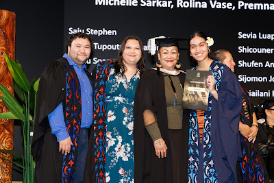 Photo from Ceremony 5 of the TWoA Tāmaki Makaurau 2025 Graduations (May 2025) held at the Mangere Arts Centre in Auckland, New Zealand on Tuesday, 27 May, 2025. Photo by Mike Walen / KeyImagery Photography. Copyright: © 2025 Te Wānanga o Aotearoa.