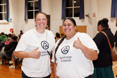 Photo from the TWoA Te Tai Tokerau (Kaikohe) 2025 Graduation held at the War Memorial Hall in Kaikohe, Northland, New Zealand on Tuesday, 15 April, 2025. Photo by Mike Walen / KeyImagery Photography. Copyright: © 2025 Te Wānanga o Aotearoa.