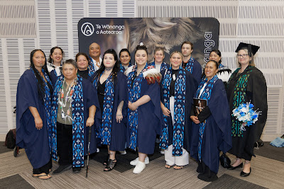 Photo from the TWoA Tainui 2024 Graduations (Ceremony 2 @ 2pm), held at the Claudelands Event Centre in Hamilton, Waikato, New Zealand on Tuesday, 23 April, 2024. Photo: Mike Walen / KeyImagery Photography. Copyright: © Te Wānanga o Aotearoa.