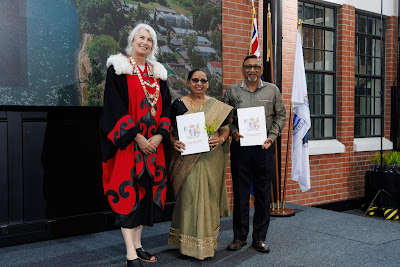 Photo from the HCC NZ Citizenship Ceremony (Afternoon) held in The Atrium, Wintec/Te Pukenga, Hamilton, Waikato, New Zealand at 3:30pm on Monday, 12 February, 2024. Photo: Mike Walen / KeyImagery Photography. Copyright: © Hamilton City Council.