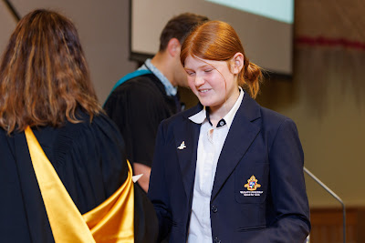 Photo from the Waikato Diocesan Junior Prize-giving 2022 event held at Waikato Diocesan School for Girls, Hamilton, New Zealand, on Tuesday, 13 December, 2022.  Photo: Mike Walen / KeyImagery Photography. Copyright © Waikato Diocesan School for Girls.