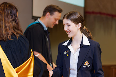 Photo from the Waikato Diocesan Junior Prize-giving 2022 event held at Waikato Diocesan School for Girls, Hamilton, New Zealand, on Tuesday, 13 December, 2022.  Photo: Mike Walen / KeyImagery Photography. Copyright © Waikato Diocesan School for Girls.