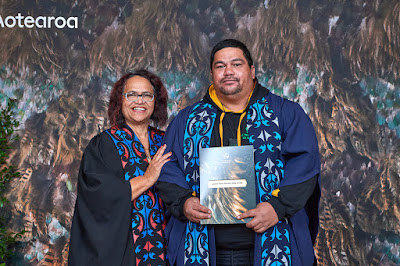 Photo from the TWoA Waiariki 2021 Graduations (Kawarau), held at Rautahi Marae117 Onslow Street, Bay of Plenty, New Zealand. Taken: Friday 21 May 2021. Photo: Alick Saunders for KeyImagery Photography. Copyright: © Te Wananga o Aotearoa.