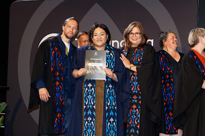 Photo from Ceremony 5 of the TWoA Tāmaki Makaurau 2025 Graduations (May 2025) held at the Mangere Arts Centre in Auckland, New Zealand on Tuesday, 27 May, 2025. Photo by Mike Walen / KeyImagery Photography. Copyright: © 2025 Te Wānanga o Aotearoa.