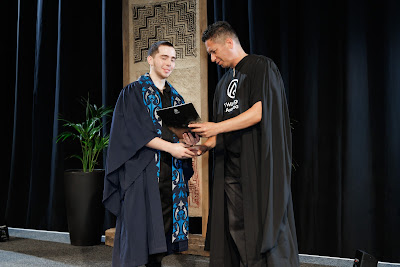 Photo from the TWoA Tainui 2024 Graduations (Ceremony 2 @ 2pm), held at the Claudelands Event Centre in Hamilton, Waikato, New Zealand on Tuesday, 23 April, 2024. Photo: Mike Walen / KeyImagery Photography. Copyright: © Te Wānanga o Aotearoa.