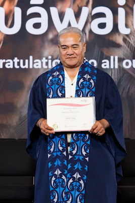 Photo from Ceremony 5 of the TWoA Tāmaki Makaurau 2025 Graduations (May 2025) held at the Mangere Arts Centre in Auckland, New Zealand on Tuesday, 27 May, 2025. Photo by Mike Walen / KeyImagery Photography. Copyright: © 2025 Te Wānanga o Aotearoa.