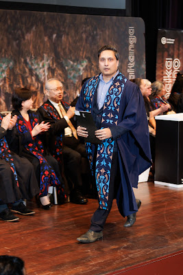 Photo from the TWoA Tāmaki Makaurau 2023 Graduations (Ceremony 3 @ 8pm), held at the Due Drop Events Centre, Manukau, Auckland, New Zealand on Wednesday, 7 June, 2023. Photo: Mike Walen / KeyImagery Photography. Copyright: © Te Wānanga o Aotearoa.