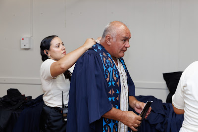 Photo from the TWoA Te Tai Tokerau (Kaikohe) 2025 Graduation held at the War Memorial Hall in Kaikohe, Northland, New Zealand on Tuesday, 15 April, 2025. Photo by Mike Walen / KeyImagery Photography. Copyright: © 2025 Te Wānanga o Aotearoa.