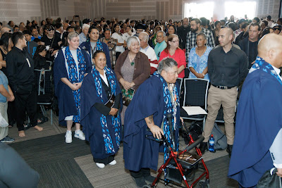 Photo from the TWoA Tainui 2024 Graduations (Ceremony 2 @ 2pm), held at the Claudelands Event Centre in Hamilton, Waikato, New Zealand on Tuesday, 23 April, 2024. Photo: Mike Walen / KeyImagery Photography. Copyright: © Te Wānanga o Aotearoa.