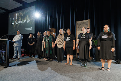 Photo from the TWoA Tainui 2024 Graduations (Ceremony 2 @ 2pm), held at the Claudelands Event Centre in Hamilton, Waikato, New Zealand on Tuesday, 23 April, 2024. Photo: Mike Walen / KeyImagery Photography. Copyright: © Te Wānanga o Aotearoa.