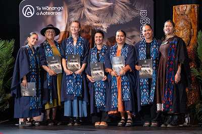 Photo from the TWoA Whirikoka 2024 Graduation (Gisborne), held at the War Memorial Theatre, Gisborne, East Coast, New Zealand on Wednesday, 16 April, 2025. Photo by Alick Saunders for KeyImagery Photography. Copyright: © 2025 Te Wānanga o Aotearoa.