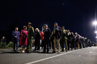 Photo from the Anzac Day 2024 Dawn Service held at Memorial Park in Hamilton, Waikato, New Zealand on Thursday, 25 April, 2024. Photography by Mike Walen / KeyImagery Photography. Copyright: © Hamilton City Council.