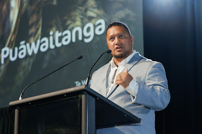 Photo from the TWoA Tainui 2024 Graduations (Ceremony 2 @ 2pm), held at the Claudelands Event Centre in Hamilton, Waikato, New Zealand on Tuesday, 23 April, 2024. Photo: Mike Walen / KeyImagery Photography. Copyright: © Te Wānanga o Aotearoa.