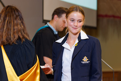 Photo from the Waikato Diocesan Junior Prize-giving 2022 event held at Waikato Diocesan School for Girls, Hamilton, New Zealand, on Tuesday, 13 December, 2022.  Photo: Mike Walen / KeyImagery Photography. Copyright © Waikato Diocesan School for Girls.