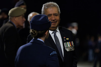 Photo from the Anzac Day 2024 Dawn Service held at Memorial Park in Hamilton, Waikato, New Zealand on Thursday, 25 April, 2024. Photography by Mike Walen / KeyImagery Photography. Copyright: © Hamilton City Council.