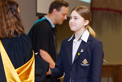 Photo from the Waikato Diocesan Junior Prize-giving 2022 event held at Waikato Diocesan School for Girls, Hamilton, New Zealand, on Tuesday, 13 December, 2022.  Photo: Mike Walen / KeyImagery Photography. Copyright © Waikato Diocesan School for Girls.