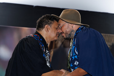 Photo from the TWoA Te Tai Tokerau (Kaitaia) 2025 Graduation held at Te Kura Kaupapa Maori o Pukemiro in Kaitaia, Northland, New Zealand on Monday, 14 April, 2025. Photo by Mike Walen / KeyImagery Photography. Copyright: © 2025 Te Wānanga o Aotearoa.