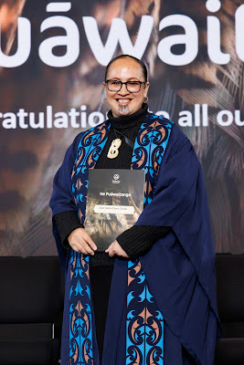 Photo from Ceremony 5 of the TWoA Tāmaki Makaurau 2025 Graduations (May 2025) held at the Mangere Arts Centre in Auckland, New Zealand on Tuesday, 27 May, 2025. Photo by Mike Walen / KeyImagery Photography. Copyright: © 2025 Te Wānanga o Aotearoa.